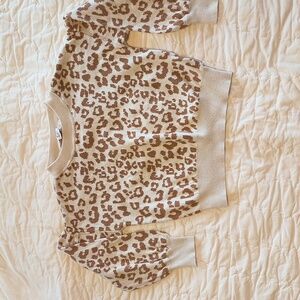 Gap Kids Leopard Print Sweater (6/7